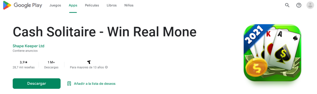 Cash Solitaire - Win Real Mone